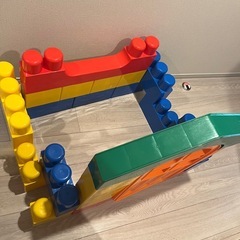 大きなブロック　知育の画像