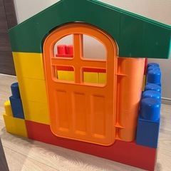 大きなブロック　知育の画像