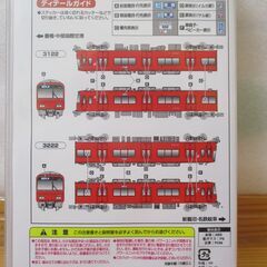 グリーンマックス　31723　名鉄3100系3次車（旧塗装・3122編成）の画像