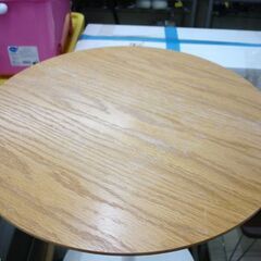 ☆サイドテーブル 丸テーブル 直径450mm 高さ490mm ラウンドテーブル カフェテーブル 札幌市 豊平区 平岸店の画像
