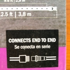 クリスマスイルミネーションLED ライトの画像