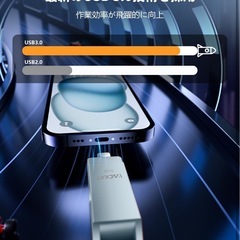 USBフラッシュメモリー　新品　iOSの画像