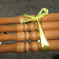 手すり棒　4本　未使用　241ｃｍの画像