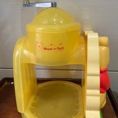 かき氷器　プーさんの画像