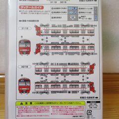 グリーンマックス　31721　名鉄3100系2次車（新塗装・3118編成）の画像