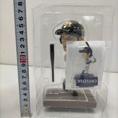 ソフトバンクホークス 柳田悠岐 ボブルヘッド 2016 限定品 フィギュア 首振り人形 箱あり コレクター向け 251119-10Aの画像