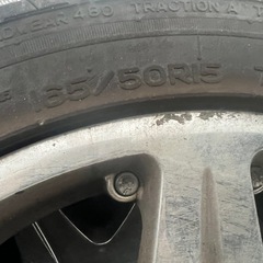 メッキホイールの画像