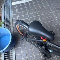 子供用自転車　18インチ　ブリヂストン　ブラック　初めての自転車サイズ　マウンテンバイク　の画像