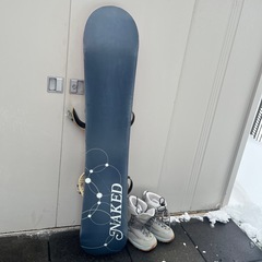 スノーボード一式　　　靴付き　袋付きの画像