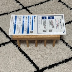 ディッシュスタンド　レターラック　木製　の画像