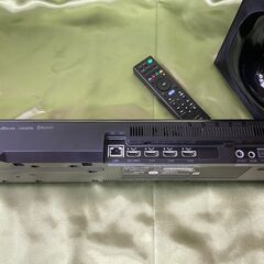 ▼格安▼SONY HT-RT5■サウンドバー/ホームシアターシステム■サラウンドスピーカー欠品(2台とも)■綺麗な動作品ですの画像