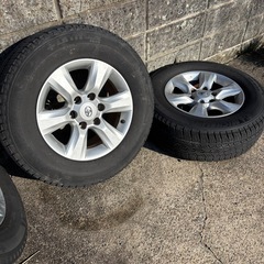 プラド150タイヤ,ホイール　17インチの画像