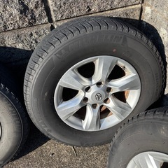 プラド150タイヤ,ホイール　17インチの画像