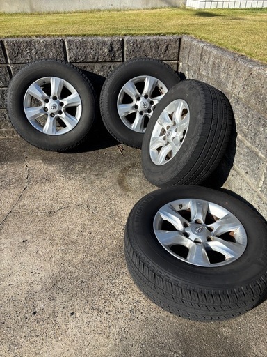 プラド150タイヤ,ホイール　17インチ