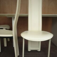 ★　ダイニング　テーブル　背もたれ椅子4脚　セット　会議テーブル　接客テーブルの画像