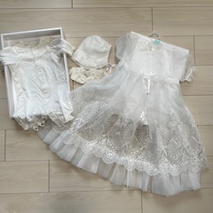 定価77,000円 ミキハウス セレモニードレスセット 靴下付き 50-60 現行品の画像