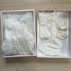 定価77,000円 ミキハウス セレモニードレスセット 靴下付き 50-60 現行品の画像