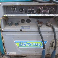 デンヨー GAW-150ES2 ウェルダー 中古品 キャプタイヤ付 バッテリー無 【ハンズクラフト宜野湾店】の画像