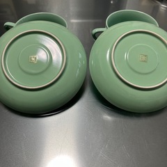 アダムとイヴのティーカップ2セットの画像