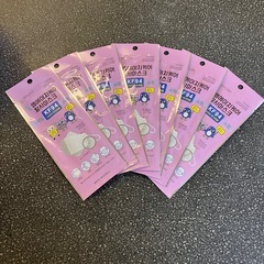 サ2511-300MHCARE KF94 子供用マスク ホワイト 韓国製 立体 高性能 7枚セット 個包装 未使用品の画像