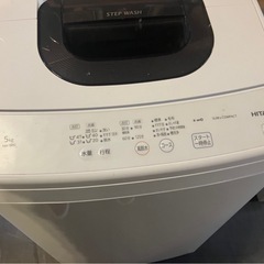【中古】店長オススメ　洗濯機5.0kg  日立　2021年製【1119IK】の画像