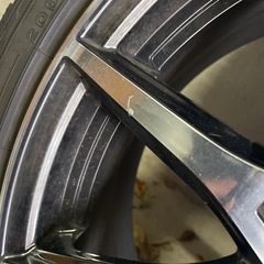 スタッドレスタイヤ　ホイールセット　ダンロップウィンターマックス03 2021年　ウェッズレオニス　205/45r17の画像