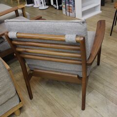 【川崎市宮前区リサイクルオフ】大塚家具　Armchair　Nude　cinema　1Pソファの画像