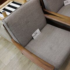 【川崎市宮前区リサイクルオフ】大塚家具　Armchair　Nude　cinema　1Pソファの画像