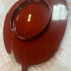 加古川金箔細工 うちわ菓子皿の画像