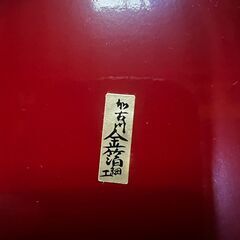 加古川金箔細工 うちわ菓子皿の画像