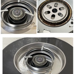 R303 ☀️ CORONA 石油こんろ 21年製 KT-1621 煮炊き対応 サロンヒーター ⭐ 動作確認済⭐クリーニング済の画像