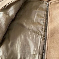 マーキーズ　ライダースジャケット　スエード調　アウター 100 の画像