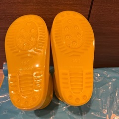 14.0 長靴　黄色　はらぺこあおむしの画像