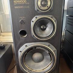 【ジャンク品】Kenwood システムコンポセット☆P-5E/T-7E/DG77/GE-77E/X-7E/DP-5E/S-V77E/SW-77Eの画像