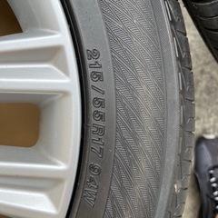 クラウンアスリート純正アルミの画像