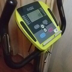 ALINCO(アルインコ) プログラムバイク AFB6216 16段階負荷調節 トレーニングメニュー付＋サドルカバー＋専用床面保護マット＋取扱説明書の画像