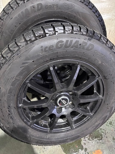 215/70R16 スタッドレスタイヤアルミ4本セット