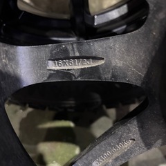 215/70R16 スタッドレスタイヤアルミ4本セットの画像