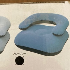 新品★箱入★エアーソファー★1人用の画像