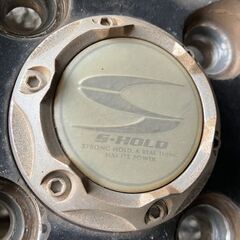 S-HOLD　165/55/R15　４本セット　アルミホイール（値下げしました）の画像