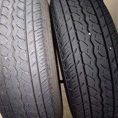 【ハイエース】タイヤ+ホイールセット　195/80R15　4本セットの画像