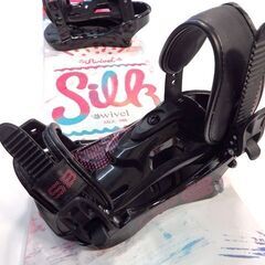 新札幌 / SWIVEL SILK 146 スウィベル シルク CSBビンディング付き レディース スノーボード スノボ / No.3736の画像