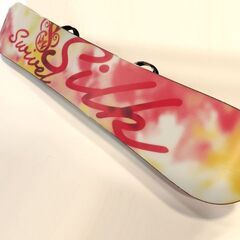 新札幌 / SWIVEL SILK 146 スウィベル シルク CSBビンディング付き レディース スノーボード スノボ / No.3736の画像