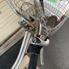 IncenceHDR シルバー　ママチャリ　自転車　26インチ　変速付きの画像