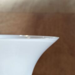 花瓶 フラワーベース 花生 花入 白 インテリア オブジェ /HJ-0570 2Fの画像