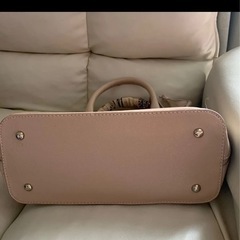 バッグ　グレイル　スカーフ巻き　キレイめ　美品　ベージュの画像