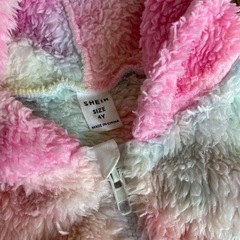 セットアップ 女の子 もこもこ 100㎝の画像