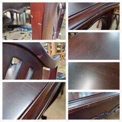 【愛品倶楽部柏店】Bally wiliam バリーウィリアム ダイニング5点セットの画像