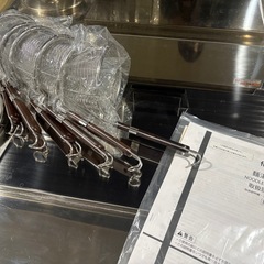 【未使用品】フジマック 業務用 麺ゆで機 8口＋スープウォーマー2口 一体型（LPガス）900幅の画像