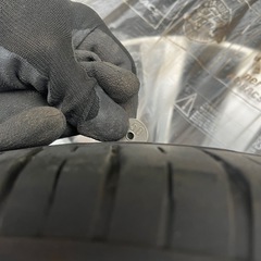 20ベルファイヤ純正ホイールタイヤナット付きの画像